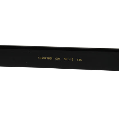 Gucci Acetate Geometric Crystal Sunglasses GG0496S Black 7 of 8