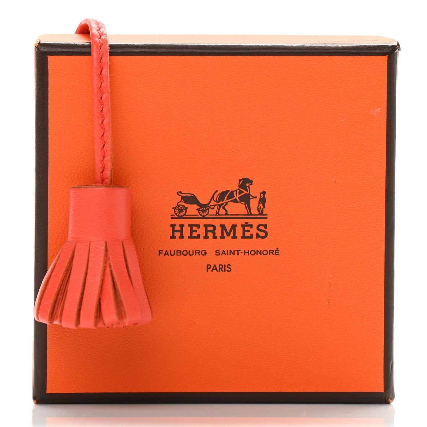 Milo Lambskin Notebook Page Marker Carmencita PM Orange