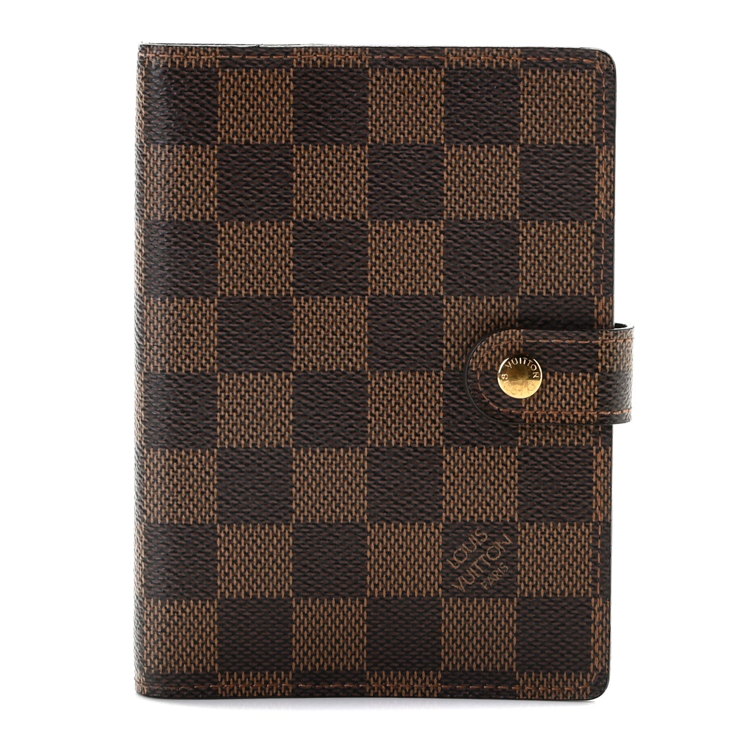 Damier Ebene Small Ring Agenda Cover