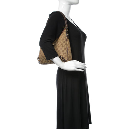 Gucci Monogram Medium Abbey D Ring Hobo Brown 2 of 17