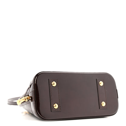 Louis Vuitton Vernis Alma BB Amarante 4 of 13