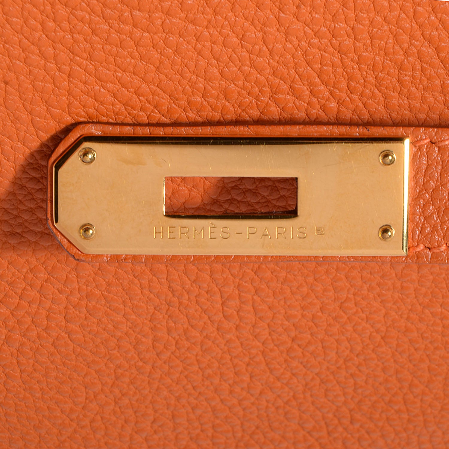 Hermes Togo Kelly Sellier 32 Orange 16 of 27