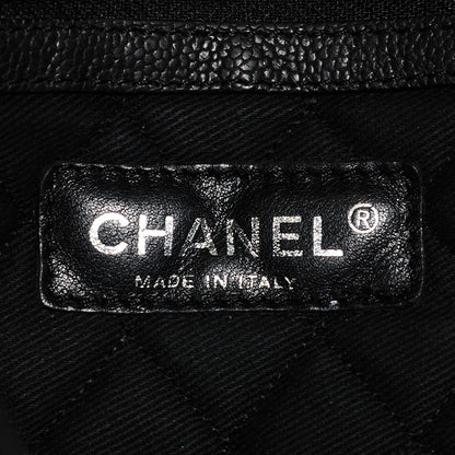 Chanel Distressed Caviar Outdoor Ligne Tote Black 6 of 7