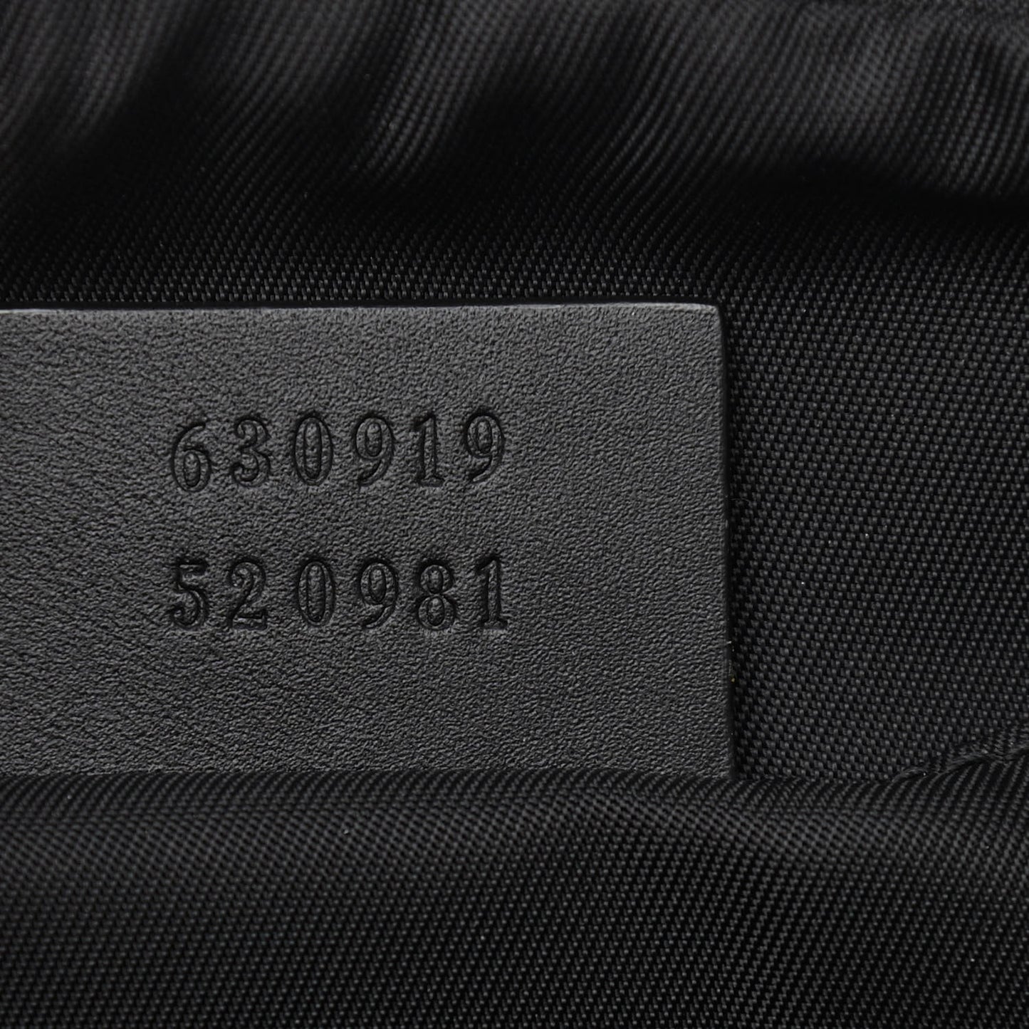 Canvas Web Slim Belt Bag Black