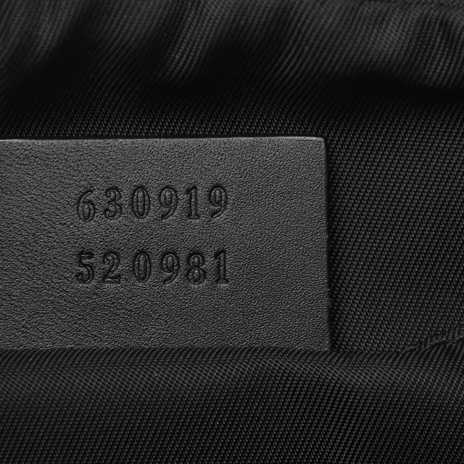 Gucci Canvas Web Slim Belt Bag Black 7 of 10