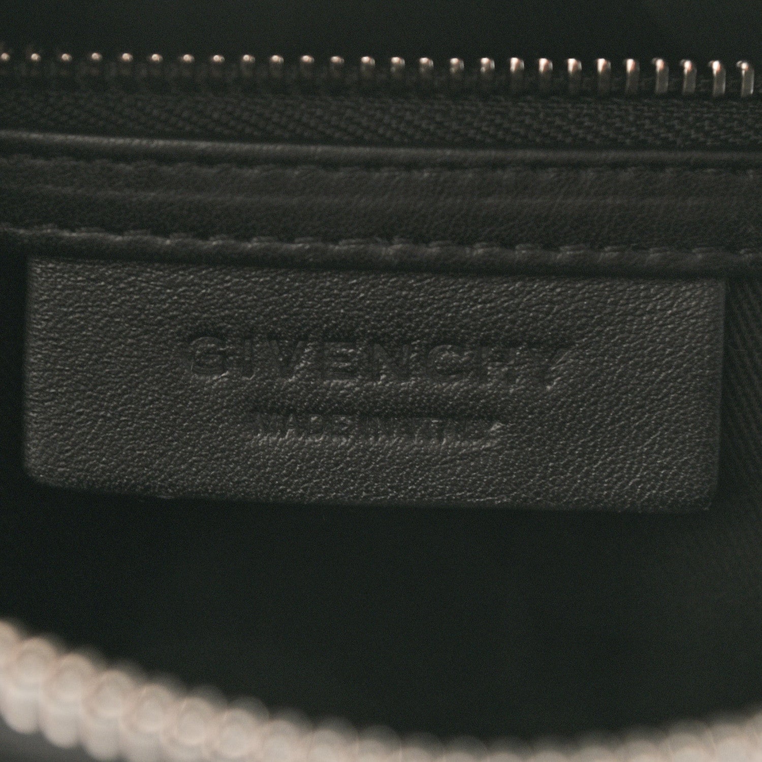 Givenchy Calfskin Crocodile Embossed Mini Lucrezia Black 9 of 11