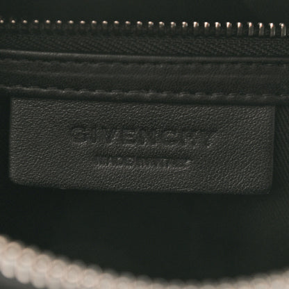 Givenchy Calfskin Crocodile Embossed Mini Lucrezia Black 9 of 11