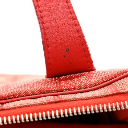 Chanel Nylon Small Travel Tote Red 16 of 18