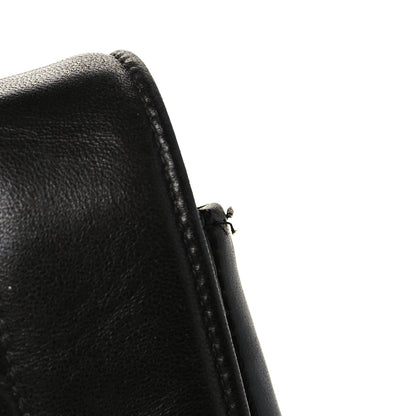 Chanel Lambskin Quilted Medium Single Flap Black 10 of 11