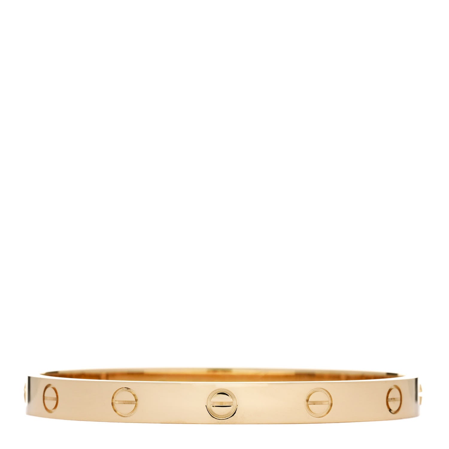Cartier 18K Yellow Gold LOVE Bracelet 17 1 of 9