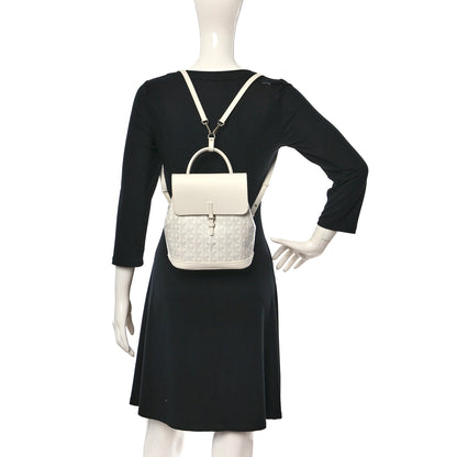 Goyard Goyardine Calfskin Mini Alpin Backpack White 2 of 10