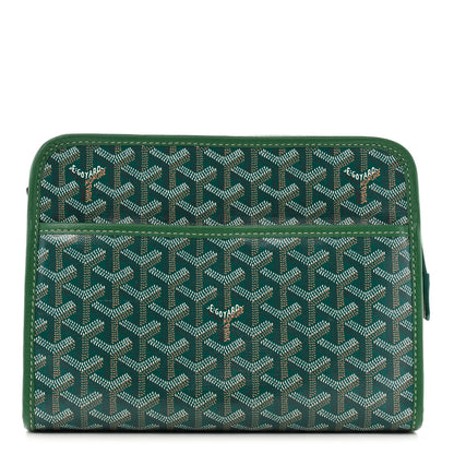 Goyard Goyardine Jouvence Toiletry Pouch MM Green 1 of 6