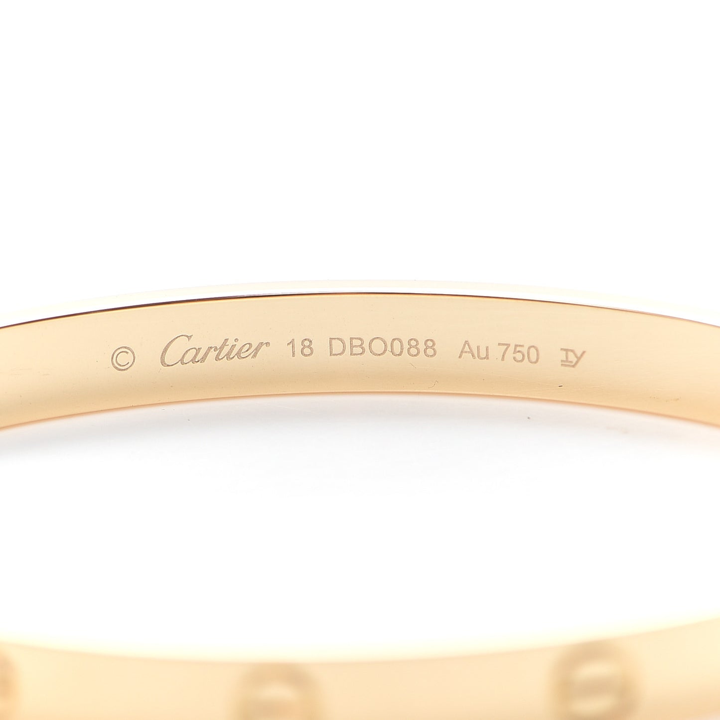 18K Yellow Gold LOVE Bracelet 18