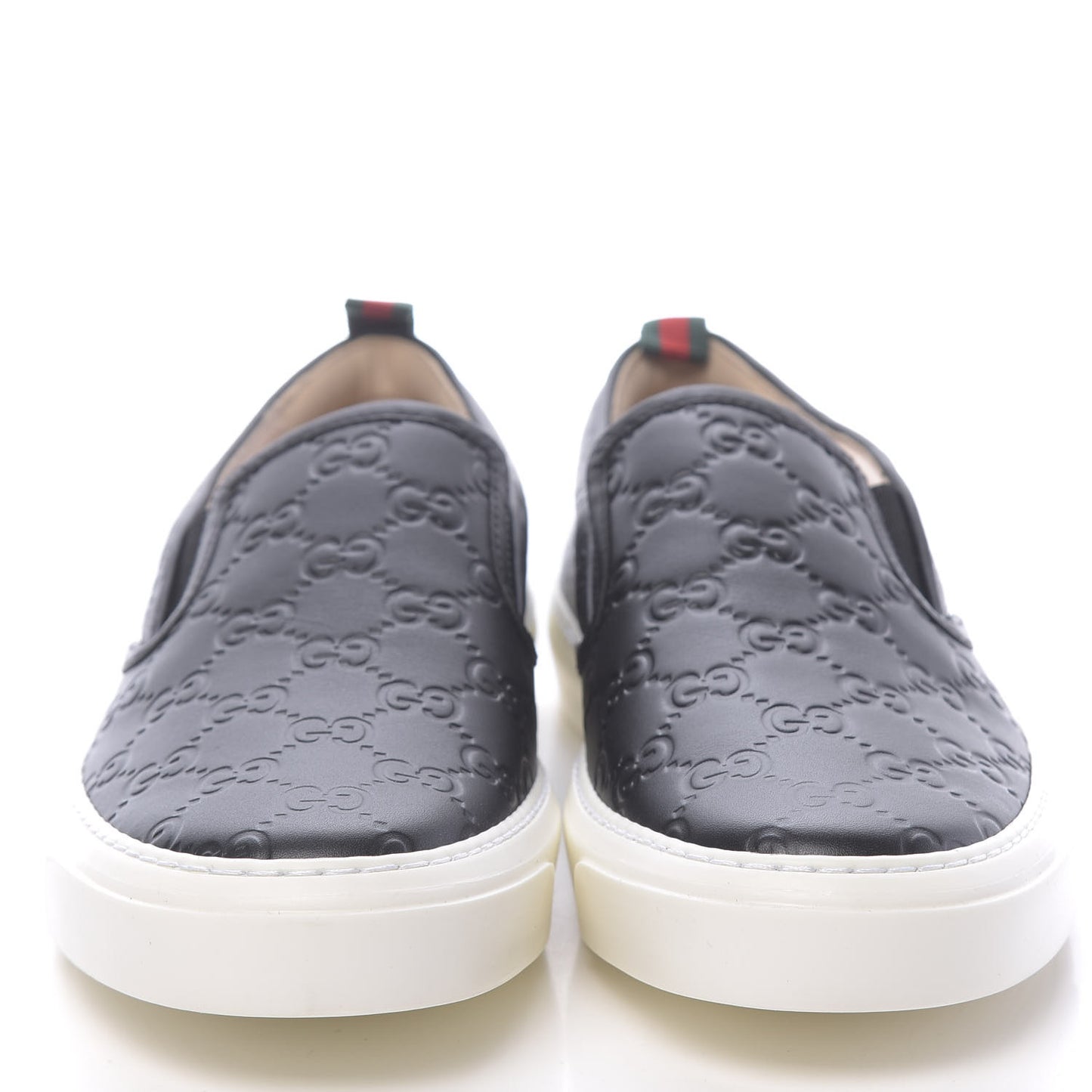 Guccissima Dublin Slip On Sneakers 41.5 Black