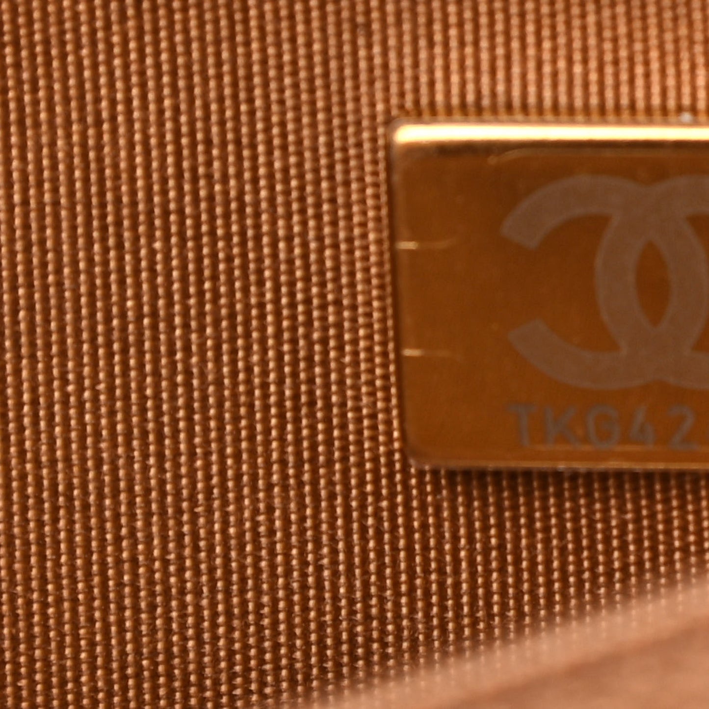 Lambskin Quilted Chanel 19 Wallet On Chain WOC Brown