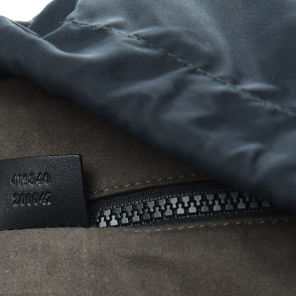 Gucci GG Supreme Monogram Single Buckle Backpack Beige Black 6 of 14