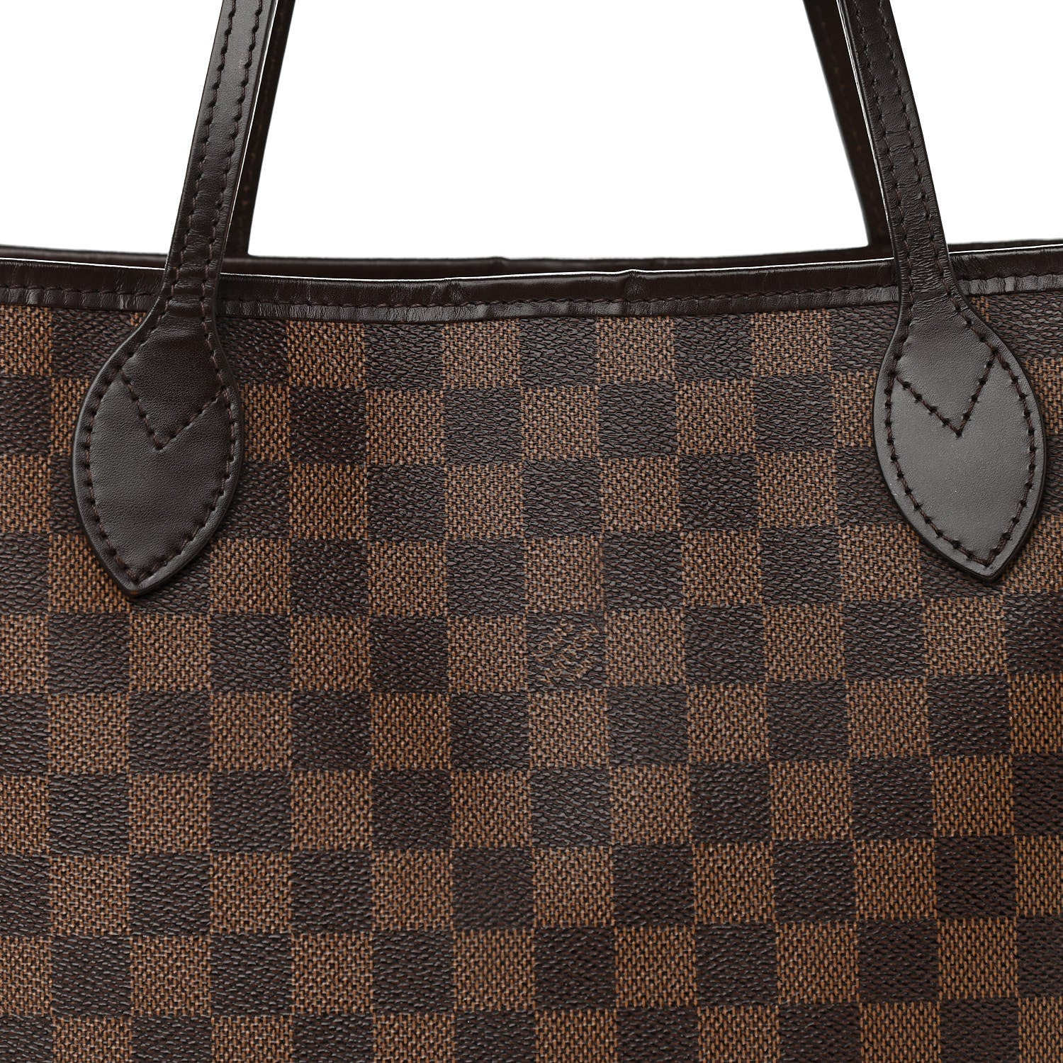 Louis Vuitton Damier Ebene Neo Neverfull MM Rose Ballerine 10 of 15