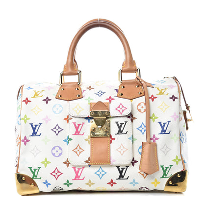 Louis Vuitton Monogram Multicolor Speedy 30 White 1 of 10