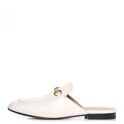Gucci Malaga Kid Womens Princetown Slippers 39 Mystic White 1 of 12