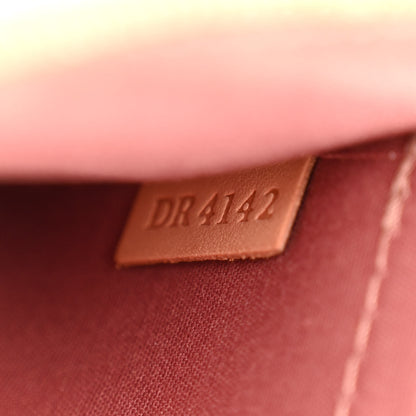 Louis Vuitton Vernis Pochette Accessories NM Rose Velours 7 of 11