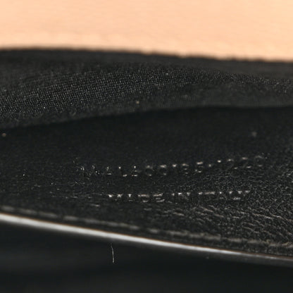 Saint Laurent Grain De Poudre Textured Mixed Matelasse Medium Triquilt Monogram Satchel Dark Beige 7 of 15