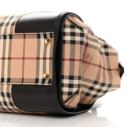 Burberry Haymarket Check Small Gladstone Black 11 of 17