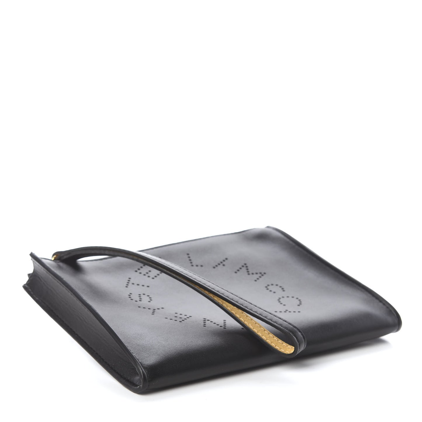 Alter Nappa Perforated Logo Pouch Black
