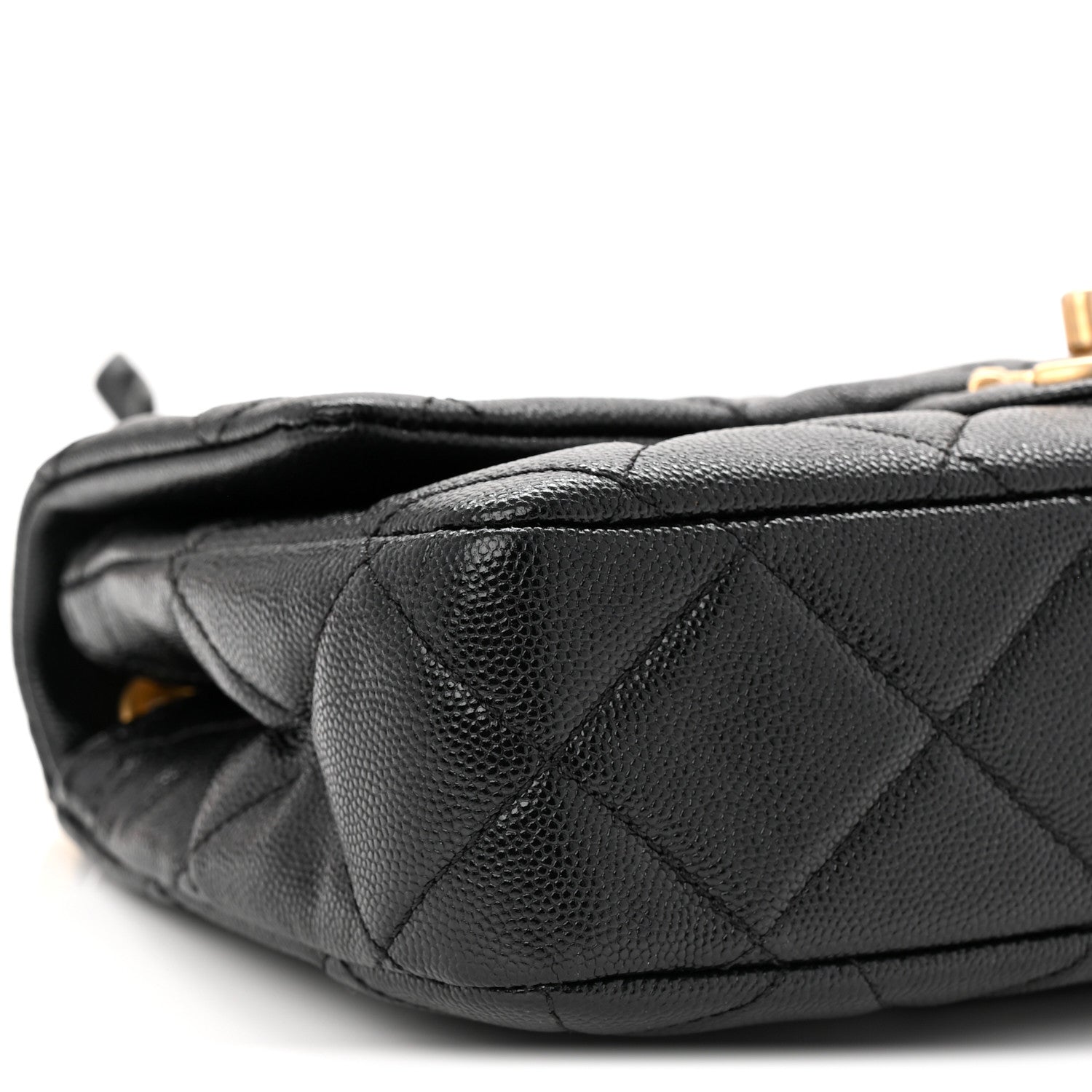 Chanel Caviar Quilted Small Funky Match Flap Black 9 of 10