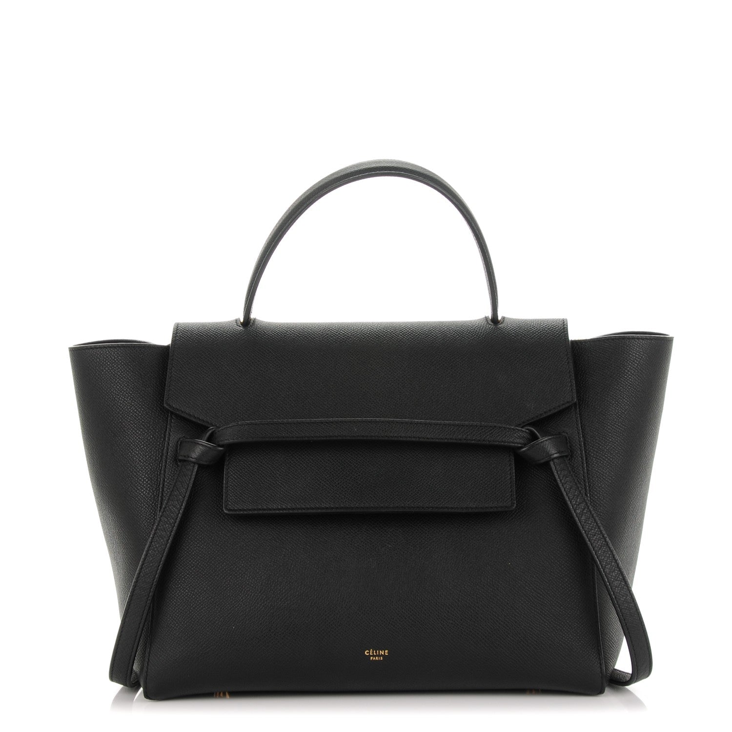 Celine Baby Grained Calfskin Mini Belt Bag Black 1 of 8