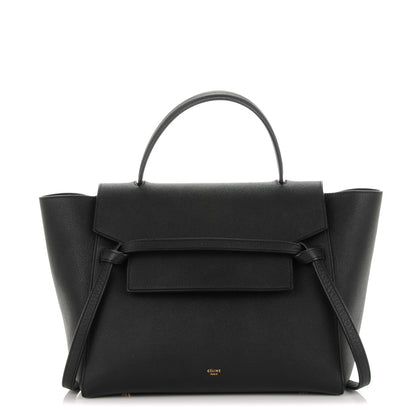 Celine Baby Grained Calfskin Mini Belt Bag Black 1 of 8