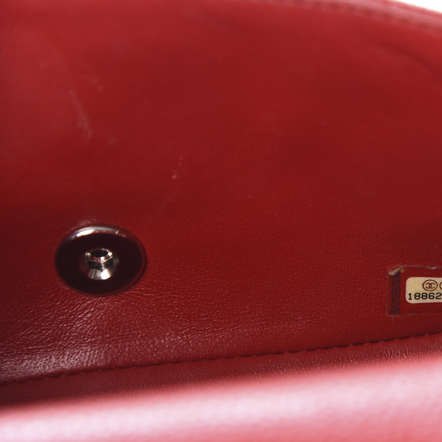 Chanel Caviar Quilted Mini Rectangular Flap Red 8 of 11