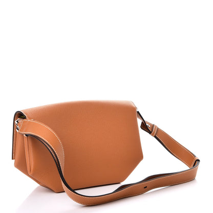 Hermes Taurillon Novillo Opli 28 Toffee Lime 3 of 8