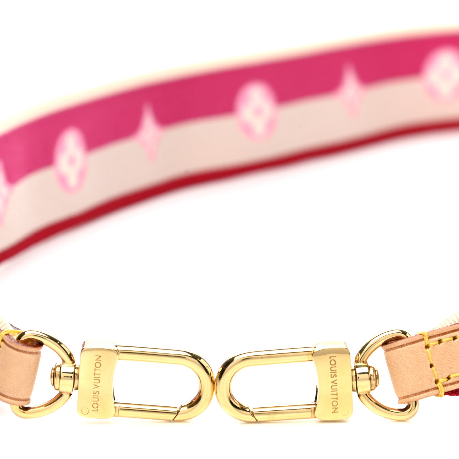 Louis Vuitton Jacquard Speedy Bandouliere 20 Shoulder Strap Fuchsia 3 of 3