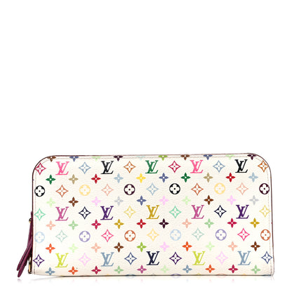 Louis Vuitton Monogram Multicolor Insolite Wallet White Figue 1 of 9
