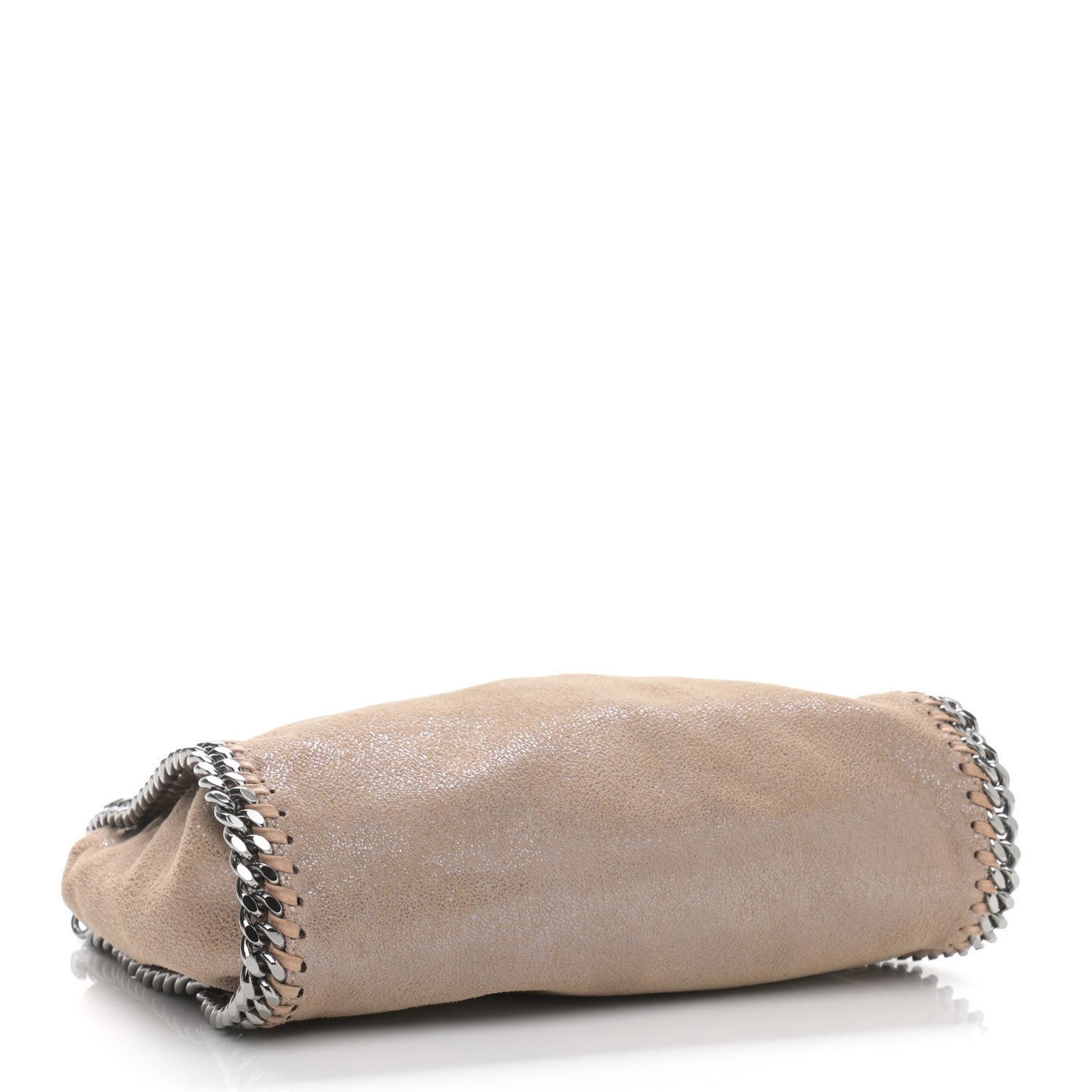 Stella McCartney Shaggy Deer Mini Falabella Fold Over Tote Beige 4 of 10