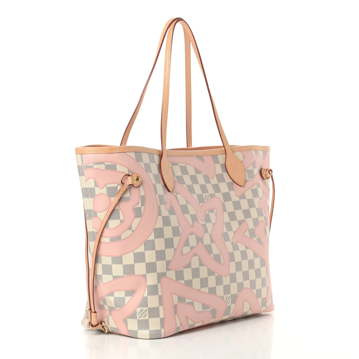 Louis Vuitton Damier Azur Tahitienne Neverfull MM 4 of 10