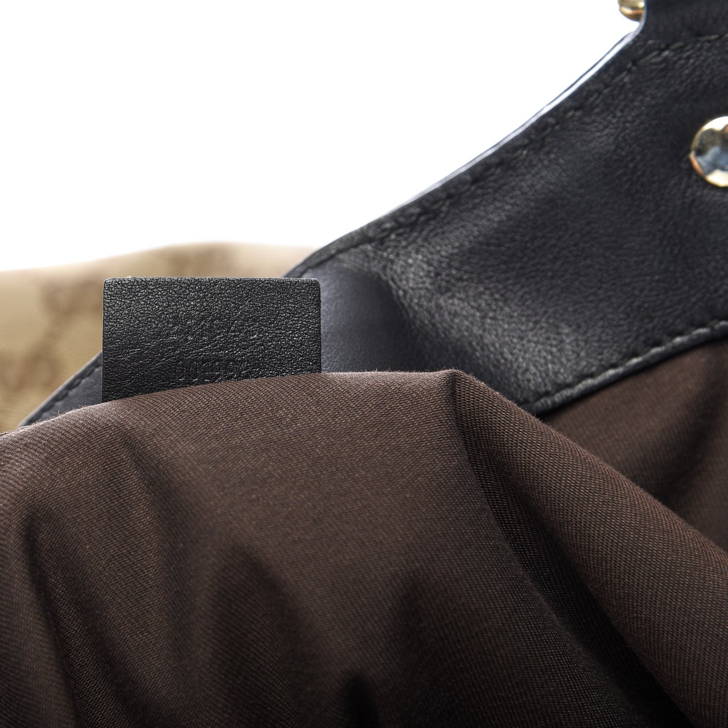 Monogram Large Sukey Tote Beige Ebony Black