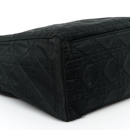 Christian Dior Nylon Cannage Large Lady Dior Black 9 of 10