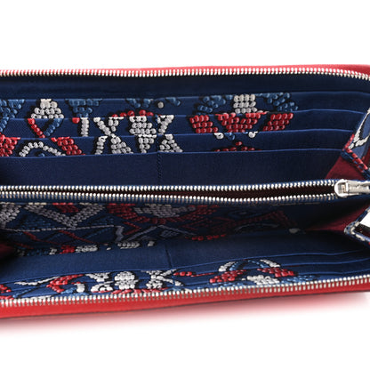 Hermes Epsom Silk'In Wallet Rubis 5 of 9
