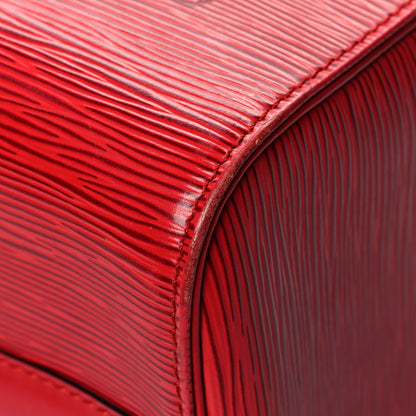 Louis Vuitton Epi Speedy 25 Castillan Red 10 of 15