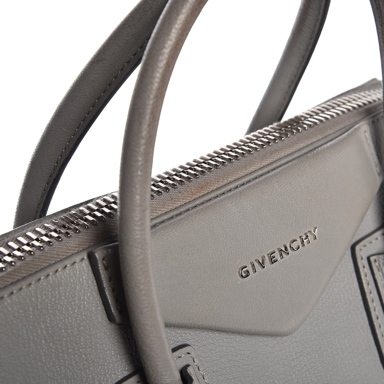 Givenchy Sugar Goatskin Medium Antigona Pearl Grey 11 of 19