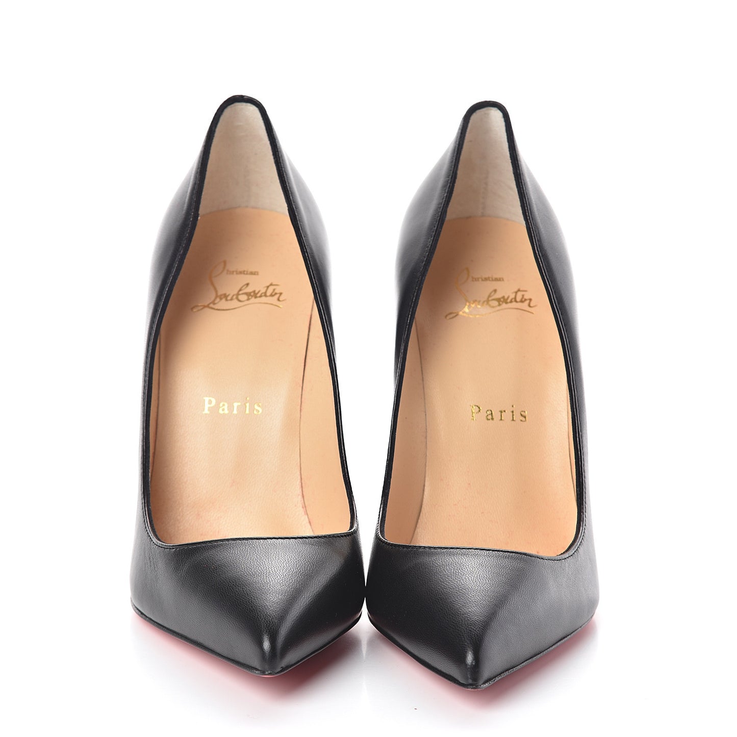 Shiny Nappa Pigalle Follies 100 Pumps 36.5 Black