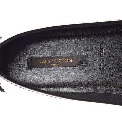 Louis Vuitton Patent Calfskin Oxford Ballerina Flats 39 Black 7 of 10