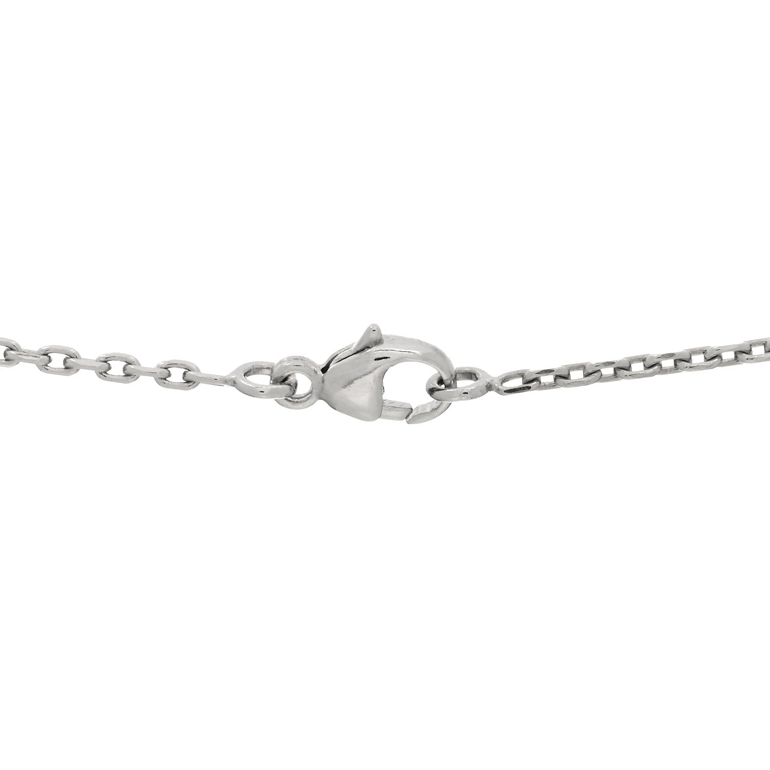 Hermes Laquered Iliade Pendant Necklace Pink 3 of 3