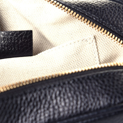 Gucci Pebbled Calfskin Small Soho Disco Bag Black 7 of 9