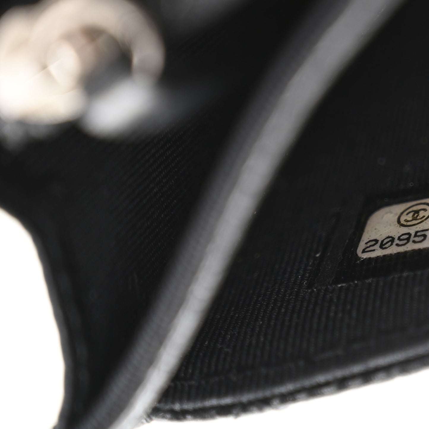 Caviar Quilted Small Flap Wallet Black