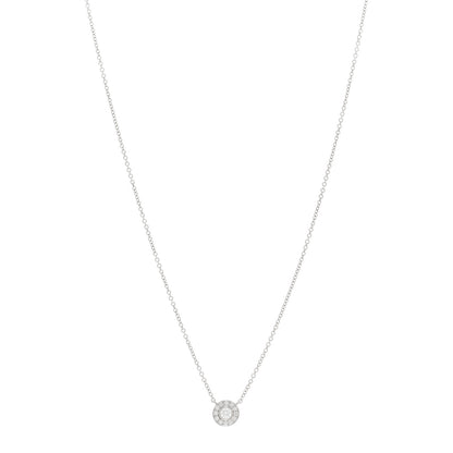 Tiffany Platinum Diamond Soleste Pendant Necklace 1 of 5