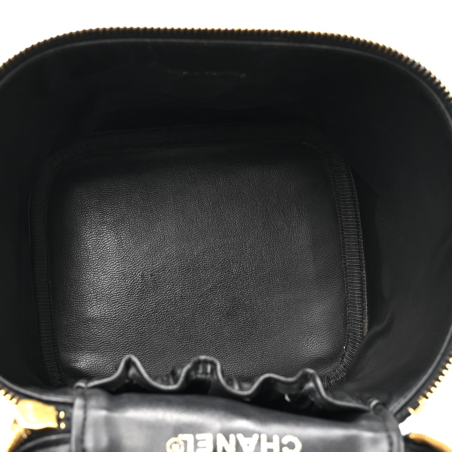 Chanel Caviar Vanity Cosmetic Case Black 5 of 8