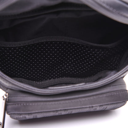 Fendi Neoprene Mesh Vitello Grace FF Pocket Belt Bag Black 5 of 11
