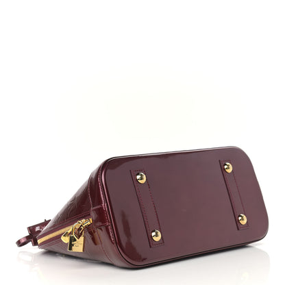 Louis Vuitton Vernis Alma PM Rouge Fauviste 4 of 9